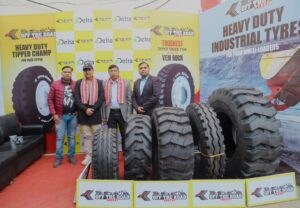 भारतको प्रतिष्ठित ब्रान्ड ‘जेके’ को ओटीआर टायर नेपालमा