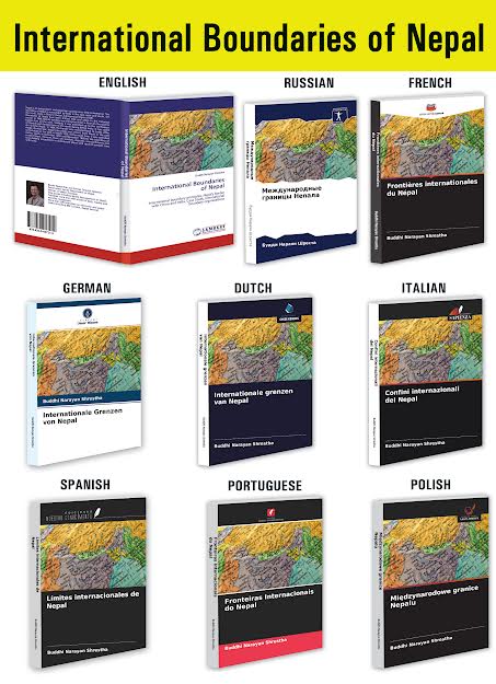 सीमाविद् बुद्धिनारायण श्रेष्ठको पुस्तक ‘इन्टरनेशनल बाउन्ड्रीज अफ नेपाल’ आठ भाषामा