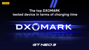 रियलमी जिटी नियो ३ कोे DXOMARK चार्जिङ टेस्ट ईतिहासमा नयाँ रेकर्ड
