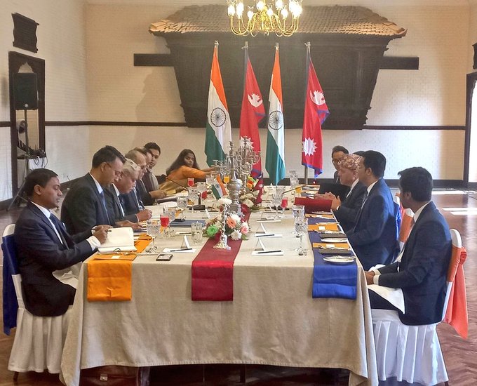 नेपाल–भारत परराष्ट्र सचिवस्तरीय संयन्त्रको बैठक सम्पन्न 