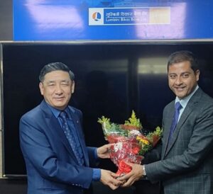 लुम्बिनी विकास बैंकका नायब प्रमुख कार्यकारी अधिकृत सुमन आचार्य नियुक्त