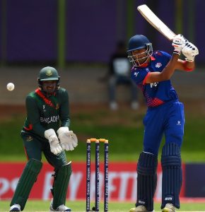 आइसिसी यु–१९ विश्वकप क्रिकेट : नेपालद्वारा बङ्गलादेशसामु १७० रनको लक्ष्य   