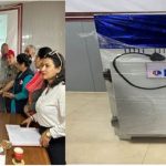 नेपाल रेडक्रस सोसाइटी कास्कीलाई लुम्बिनी विकास बैंकको तर्फबाट प्रयोगशाला उपकरण हस्तान्तरण