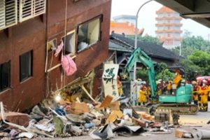 ताइवानमा भूकम्पमा परी नौ जनाको मृत्यु, करिब ९०० जना घाइते   